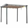 Outsunny 3M X 3M Pergola Gazebo Sun Shade Shelter Aluminium Garden Canopy 1 Outsunny 3M X 3M Pergola Gazebo Sun Shade Shelter Aluminium Garden Canopy -Outsunny store 11678228 1