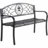 Outsunny Outdoor Patio Garden Bench Scroll Park Furniture Porch Chair Metal 1 Outsunny Outdoor Patio Garden Bench Scroll Park Furniture Porch Chair Metal -Outsunny store 11678514 1