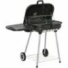 Outsunny Portable Charcoal Steel Grill BBQ Outdoor Picnic Camping Backyard W/ -Outsunny store 11678627 1