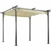 Outsunny 3x3m Outdoor Pergola Metal Gazebo Porch Awning Retractable Canopy 2 Outsunny 3x3m Outdoor Pergola Metal Gazebo Porch Awning Retractable Canopy -Outsunny store 11678722 1