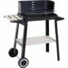 Outsunny Charcoal BBQ Grill Trolley Barbecue Patio Outdoor Garden Heating Smoker -Outsunny store 11678967 1