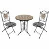 Outsunny 3 Pcs Mosaic Bistro Table Chair Set Patio Garden Dining Furniture 2 Outsunny 3 Pcs Mosaic Bistro Table Chair Set Patio Garden Dining Furniture -Outsunny store 11679003 1
