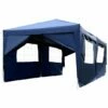Outsunny 3m X 6m Pop Up Gazebo Party Tent Canopy Marquee With Storage Bag Blue -Outsunny store 1179890 1