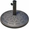 Outsunny 14kg Round Garden Parasol Base Decorative Resin Market Umbrella Stand -Outsunny store 1180028 1