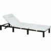 Outsunny Garden Rattan Furniture Recliner Lounger Sun Reclining Daybed Patio -Outsunny store 1180065 1