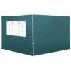 Outsunny Gazebo Replacement Exchangeable Side Wall Panels W/ Window Green 2 Outsunny Gazebo Replacement Exchangeable Side Wall Panels W/ Window Green -Outsunny store 1366712 1