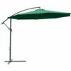 Outsunny 3(m) Garden Banana Parasol Cantilever Umbrella W/ Crank, Green 1 Outsunny 3(m) Garden Banana Parasol Cantilever Umbrella W/ Crank, Green -Outsunny store 1366715 1