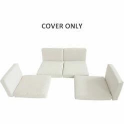 Outsunny 8pc Home Sofa Cushion Cover Replacement For Rattan Garden Furniture 9 Outsunny 8pc Home Sofa Cushion Cover Replacement For Rattan Garden Furniture -Outsunny store 1366731 3