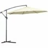 Outsunny 3(m) Cantilever Parasol Banana Umbrella W/ Crank & Tilt, Beige 1 Outsunny 3(m) Cantilever Parasol Banana Umbrella W/ Crank & Tilt, Beige -Outsunny store 1513422 1