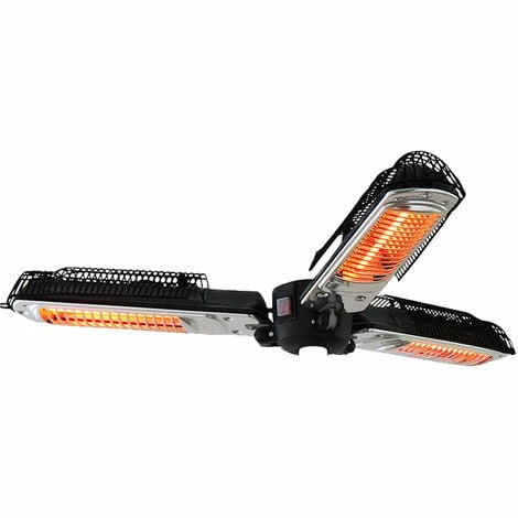 Outsunny HOMCOM Electric Parasol Heater Infrared Quartz 2000W Outdoor Umbrella mounted Outsunny HOMCOM Electric Parasol Heater Infrared Quartz 2000W Outdoor Umbrella Mounted -Outsunny store 1513473 1