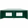 Outsunny 6m X 3m Garden Gazebo Marquee Canopy Party Tent Canopy Patio Green -Outsunny store 1513476 1