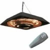 Outsunny 2000W Patio Electric Hanging Ceiling Heater Halogen Remote Aluminium -Outsunny store 16041693 1
