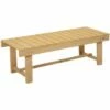 Outsunny 1.1M Outdoor Garden Bench Patio Loveseat Fir Solid Wood 2 Person 1 Outsunny 1.1M Outdoor Garden Bench Patio Loveseat Fir Solid Wood 2 Person -Outsunny store 17274291 1