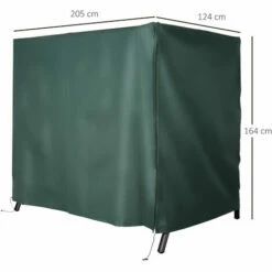 Alternative view of Outsunny Large Outdoor Swing Chair Cover Garden Furniture Protector 164cm