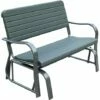 Outsunny Metal Garden Rocker Bench Rocking Chair Loveseat Outdoor 2-Seater 1 Outsunny Metal Garden Rocker Bench Rocking Chair Loveseat Outdoor 2-Seater -Outsunny store 17619568 1