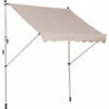 Outsunny 2x1.5m Manual Retractable Patio Awning Floor- To-ceiling Shade Beige 1 Outsunny 2x1.5m Manual Retractable Patio Awning Floor- To-ceiling Shade Beige -Outsunny store 17859845 1