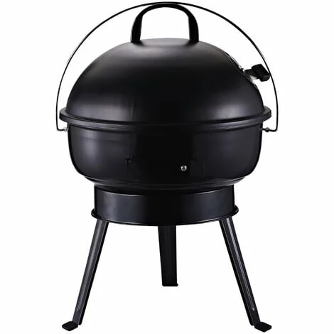 Outsunny BBQ Charcoal Grill Portable Outdoor Party w/ Airvents Anti-Scald Handle Outsunny BBQ Charcoal Grill Portable Outdoor Party W/ Airvents Anti-Scald Handle -Outsunny store 17859940 1