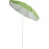 Outsunny Arc1.7m Outdoor Beach Umbrella Parosol Tilt Sun Shelter W/ Bag Green -Outsunny store 17860029 1