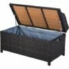 Outsunny Rattan Storage Bench Stool Box Seat Seater Wicker Outdoor Garden Home 1 Outsunny Rattan Storage Bench Stool Box Seat Seater Wicker Outdoor Garden Home -Outsunny store 1931770 1