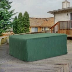 Outsunny 210x140x80cm UV Rain Protective Cover For Garden Rattan Furniture -Outsunny store 2679916 3