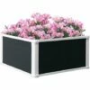 Outsunny Garden Raised Bed Planter Grow Containers Flower Pot PP 60 X 60cm -Outsunny store 27950774 1