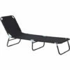 Outsunny Folding Lounge Chair Outdoor Chaise Lounge For Bench Patio Black 1 Outsunny Folding Lounge Chair Outdoor Chaise Lounge For Bench Patio Black -Outsunny store 28187998 1