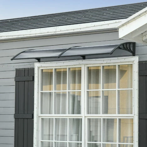 Outsunny Door Canopy Awning Outdoor Window Rain Shelter For Door 200 X 80cm 5 Outsunny Door Canopy Awning Outdoor Window Rain Shelter For Door 200 X 80cm - Image 3