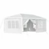 Outsunny 6 X 3(m) Outdoor Gazebo Canopy Party Tent With 4 Removable Side Walls