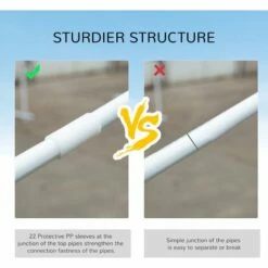 Outsunny 6 X 3(m) Outdoor Gazebo Canopy Party Tent With 4 Removable Side Walls -Outsunny store 29523530 5