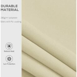 Outsunny 3.5x2.5m Manual Awning Window Door Sun Weather Shade W/ Handle Beige 5 Outsunny 3.5x2.5m Manual Awning Window Door Sun Weather Shade W/ Handle Beige -Outsunny store 29749730 4