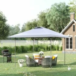 Outsunny 4 X 4m Pop Up Tent Gazebo Outdoor W/ Adjustable Legs And Roller Bag 4 Outsunny 4 X 4m Pop Up Tent Gazebo Outdoor W/ Adjustable Legs And Roller Bag -Outsunny store 29900081 3