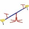 Outsunny 2 Seat Kids 360° Rotating Metal Seesaw Swivel Teeter Totter For Garden 1 Outsunny 2 Seat Kids 360° Rotating Metal Seesaw Swivel Teeter Totter For Garden -Outsunny store 30357769 1
