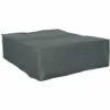 Outsunny 275x205cm Outdoor Furniture Protective Cover Water UV Resistant Grey