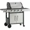Outsunny Deluxe Gas Barbecue Grill 4+1 Burner Garden BBQ W/ Large Cooking Area -Outsunny store 31846935 1