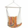 Outsunny Outdoor Hammock Cushioned Chair Patio Swing Seat Cotton Orange Yard -Outsunny store 3259314 1