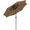 Outsunny 24 LED Solar Powered Parasol Umbrella Garden Tilt Outdoor String Light 1 Outsunny 24 LED Solar Powered Parasol Umbrella Garden Tilt Outdoor String Light -Outsunny store 3427418 1
