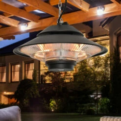 Outsunny 1500W Electric Patio Heater Outdoor Hanging Heater W/ Remote Control 4 Outsunny 1500W Electric Patio Heater Outdoor Hanging Heater W/ Remote Control -Outsunny store 36337957 3