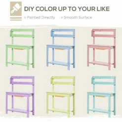 Outsunny Garden Potting Bench Workstation Table W/ Sliding Tabletop & Dry Sink 5 Outsunny Garden Potting Bench Workstation Table W/ Sliding Tabletop & Dry Sink -Outsunny store 36425212 4