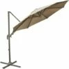 Outsunny 3(m) Cantilever Parasol 360° Rotation Roma Umbrella With Tilt Crank -Outsunny store 3876471 1