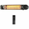 Outsunny 2000W Electric Infrared Patio Heater Wall Mounted Heater W/ Remote -Outsunny store 42768488 1