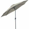 Outsunny 3(m) Patio Umbrella Outdoor Sunshade Canopy W/ Tilt & Crank Light Grey -Outsunny store 49973327 1