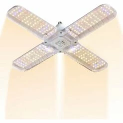 Outsunny 20W Led Grow Light, Foldable Plant Growing Lamps For Indoor Plants