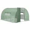 Outsunny 4 X 3M Reinforced Walk-in Polytunnel Garden Greenhouse Steel Frame 1 Outsunny 4 X 3M Reinforced Walk-in Polytunnel Garden Greenhouse Steel Frame -Outsunny store 50886443 1