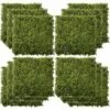 Outsunny 12PCS Artificial Boxwood Panel 50cm X 50cm Faux Hedge Greenery Backdrop 2 Outsunny 12PCS Artificial Boxwood Panel 50cm X 50cm Faux Hedge Greenery Backdrop -Outsunny store 50886495 1