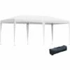 Outsunny 6 X 3M Pop Up Gazebo Patio Party Event Heavy Duty Canopy White -Outsunny store 50886513 1