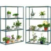 Outsunny 2-Piece Flower Stand Set, 4-Tier Planter Holder Display Rack, Green 2 Outsunny 2-Piece Flower Stand Set, 4-Tier Planter Holder Display Rack, Green -Outsunny store 51258948 1