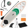 Outsunny 10Ft Inflatable Non-Slip Paddle Stand Up Board W/ Adjustable Paddle 2 Outsunny 10Ft Inflatable Non-Slip Paddle Stand Up Board W/ Adjustable Paddle -Outsunny store 51519850 1