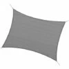 Outsunny 4x3m Sun Shade Sail Rectangle HDPE Canopy UV Protection, Charcoal Grey -Outsunny store 51519918 1