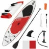 Outsunny 10Ft Inflatable Stand Up Board Non-Slip Deck Board W/ Paddle Carry Bag 2 Outsunny 10Ft Inflatable Stand Up Board Non-Slip Deck Board W/ Paddle Carry Bag -Outsunny store 52666257 1