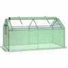 Outsunny Portable Greenhouse Outdoor Growhouse With 4 Windows For Plants, Green -Outsunny store 52824357 1